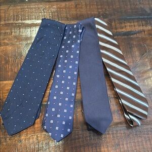 Brooks Brothers Blue& Brown Silk Ties Collection
